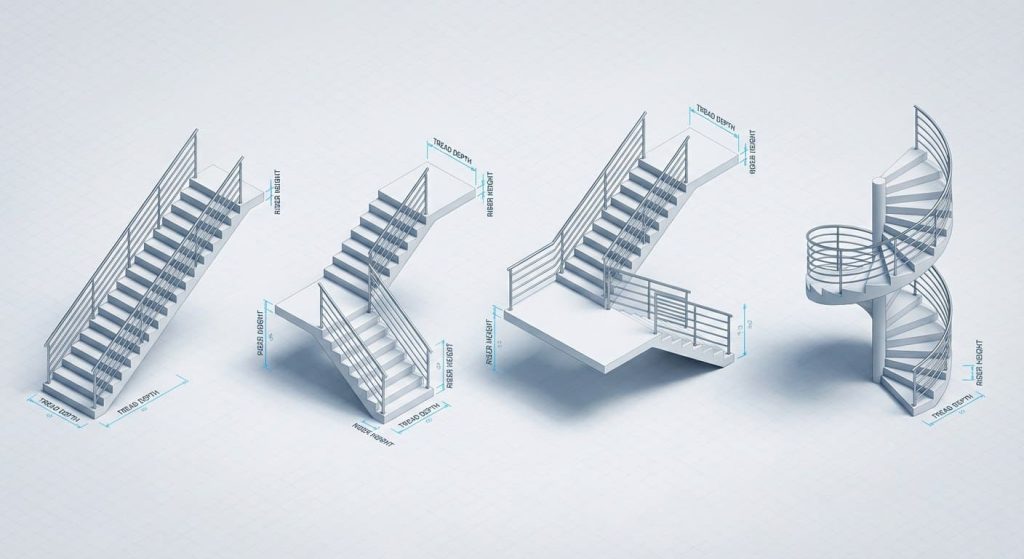 Revit Stairs: Advanced Architectural Families 2026 1 Revit stair families types