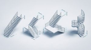 Revit stair families types