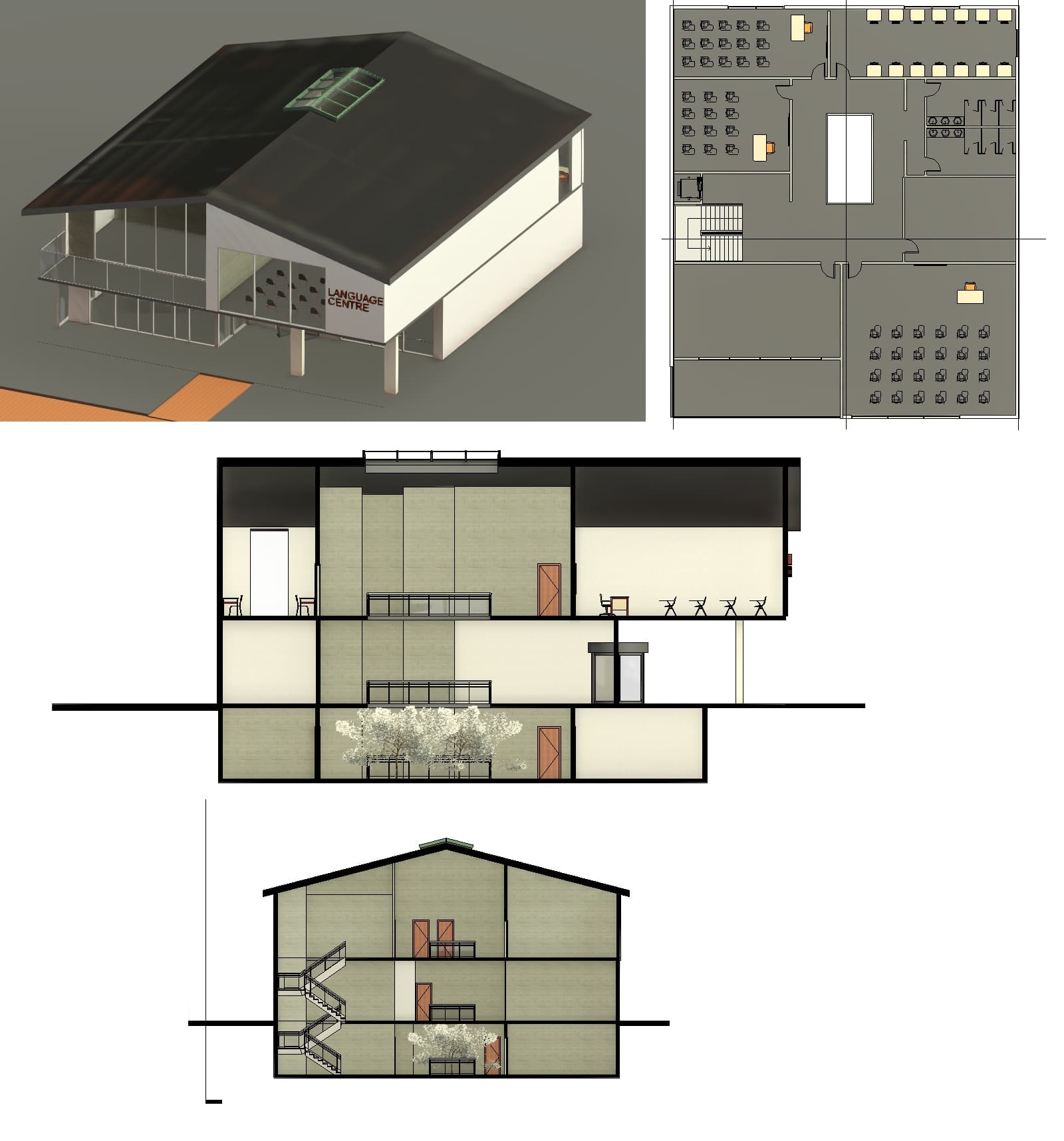Language Center Building
