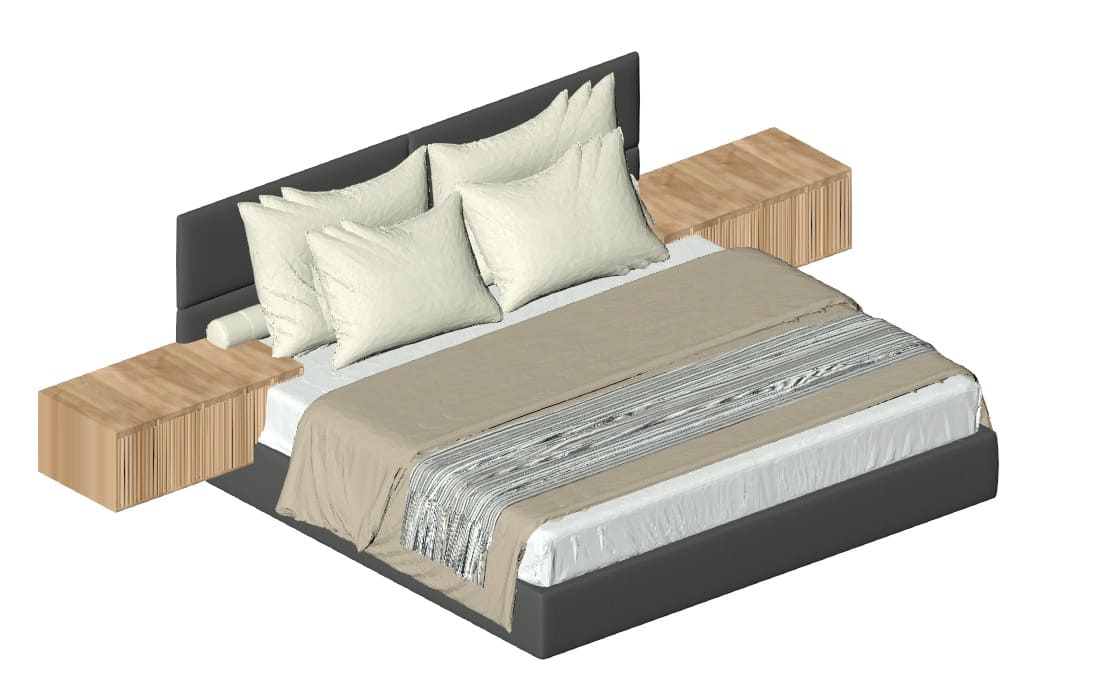 Upholstered Platform Bed