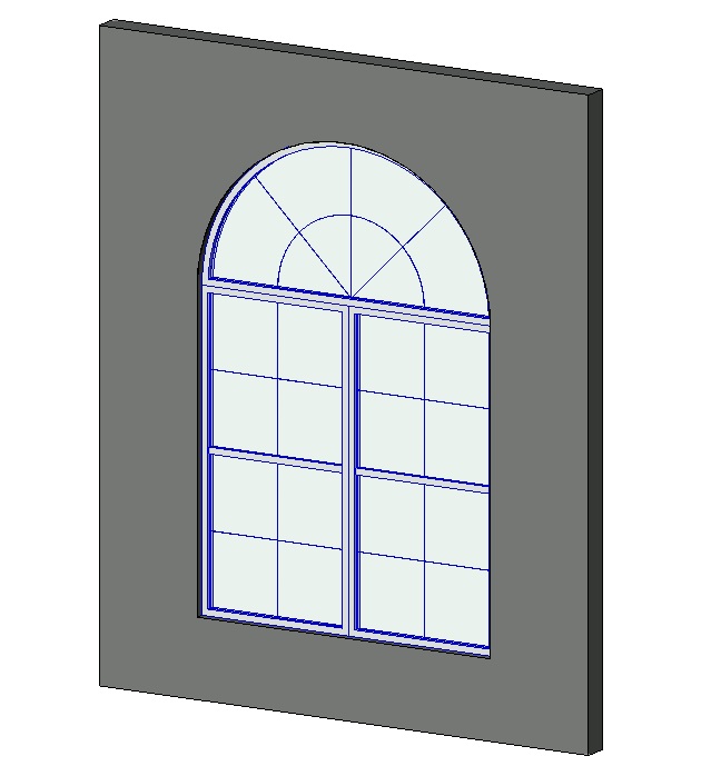 Arched window