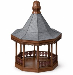 Malay-Style Octagonal Gazebo