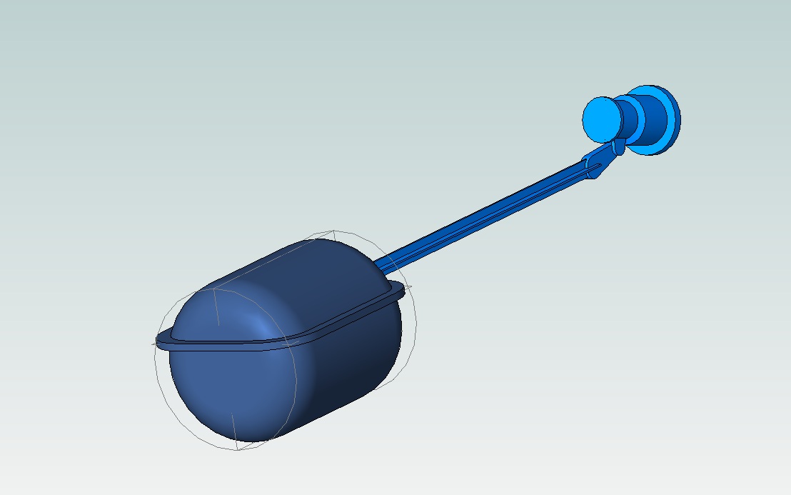 Float valve with high-quality ABS rod
