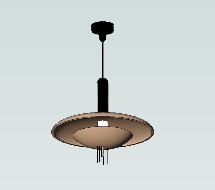 Signal Y pendant light Revit family