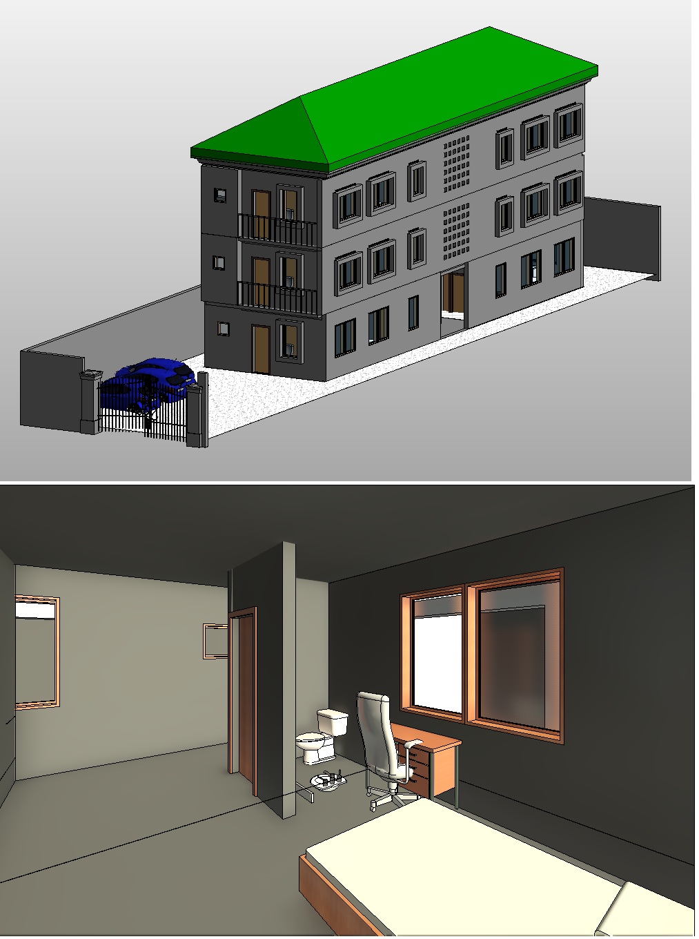 apartment building