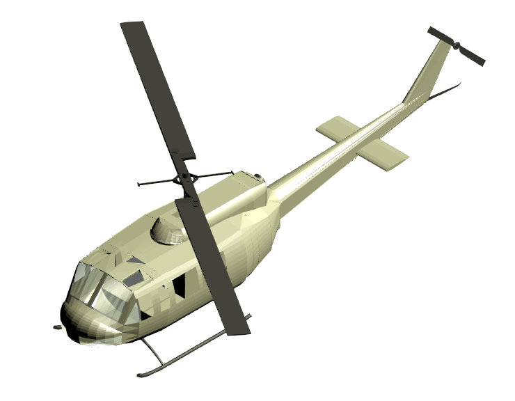 Bell UH1 Huey 7433