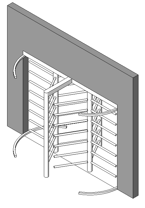 Turnstile - Tandem Gate 6027