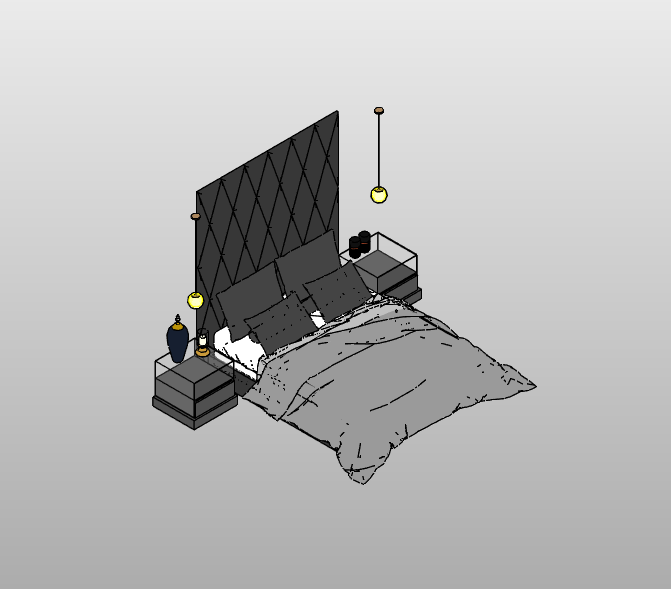 Sophisticated Bedroom Setup