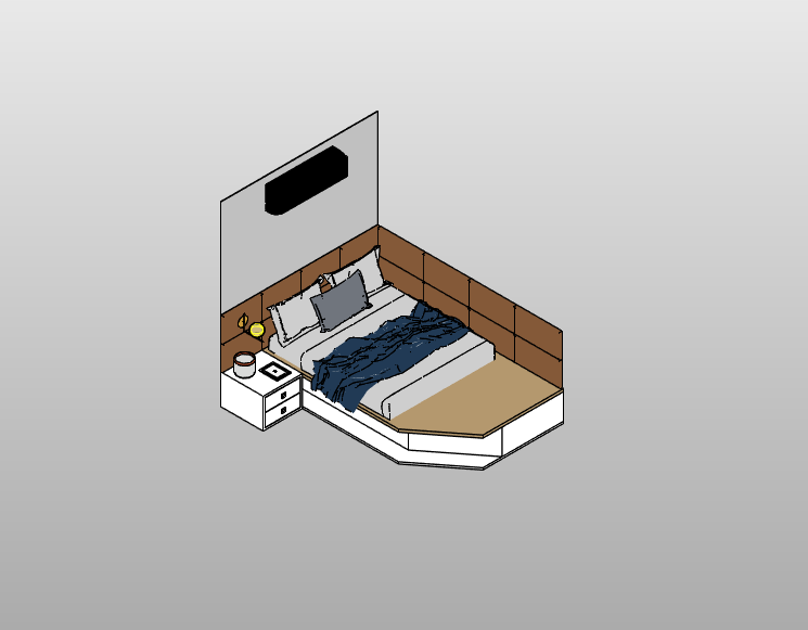 Contemporary Bedroom Corner Design