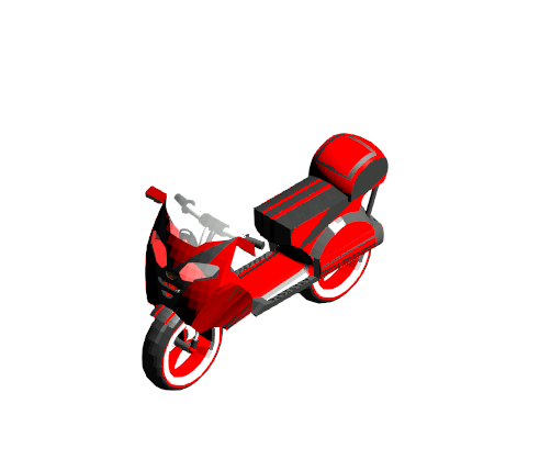 Red Scooter