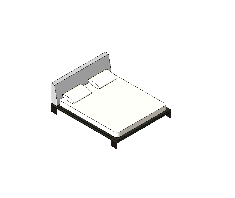 Modern Contrast Bed 02