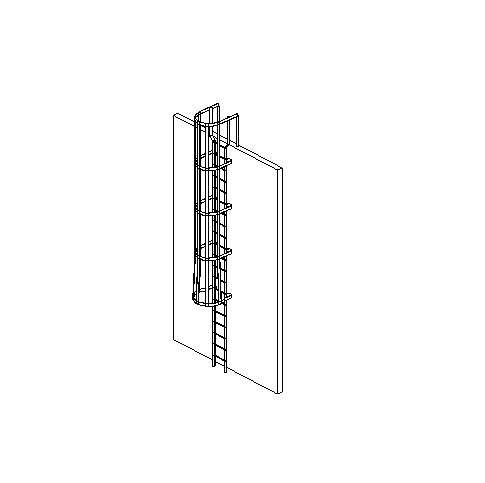 Elevator Shaft Safety Ladder
