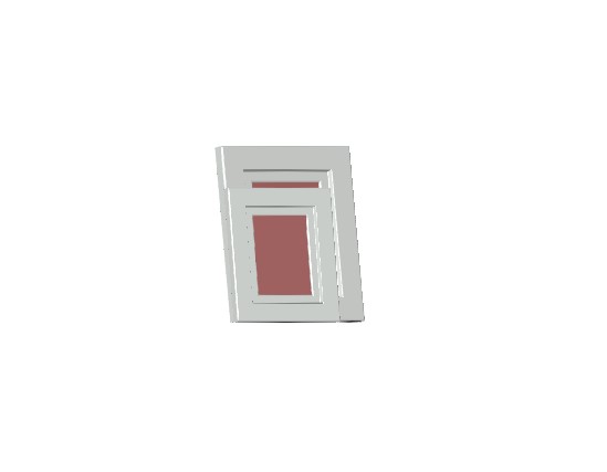 White Rectangular Mirror