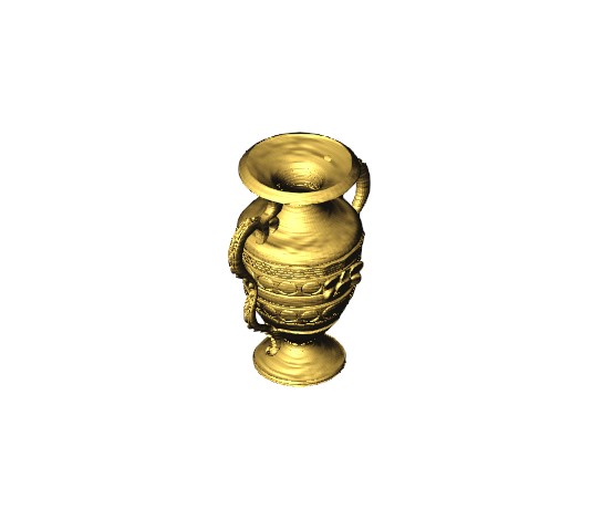 Ornate Gold Vase