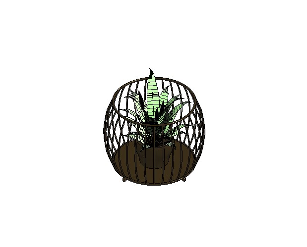 Small Decorative Wire Basket