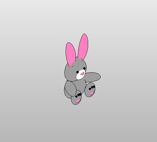 Pink Rabbit Toy