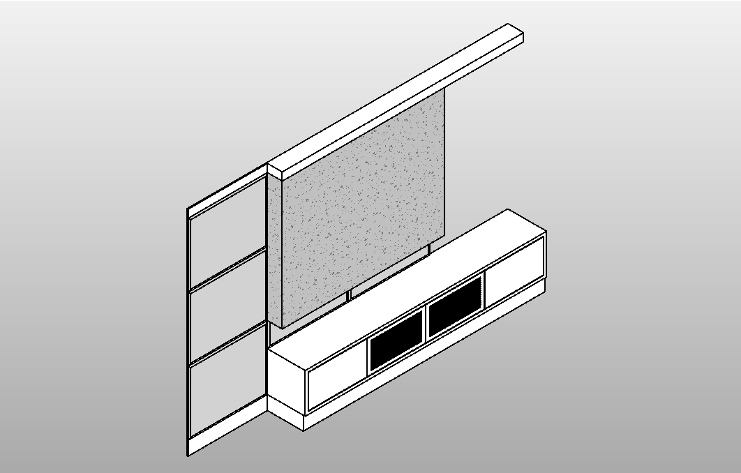 Wall-Mounted TV Unit