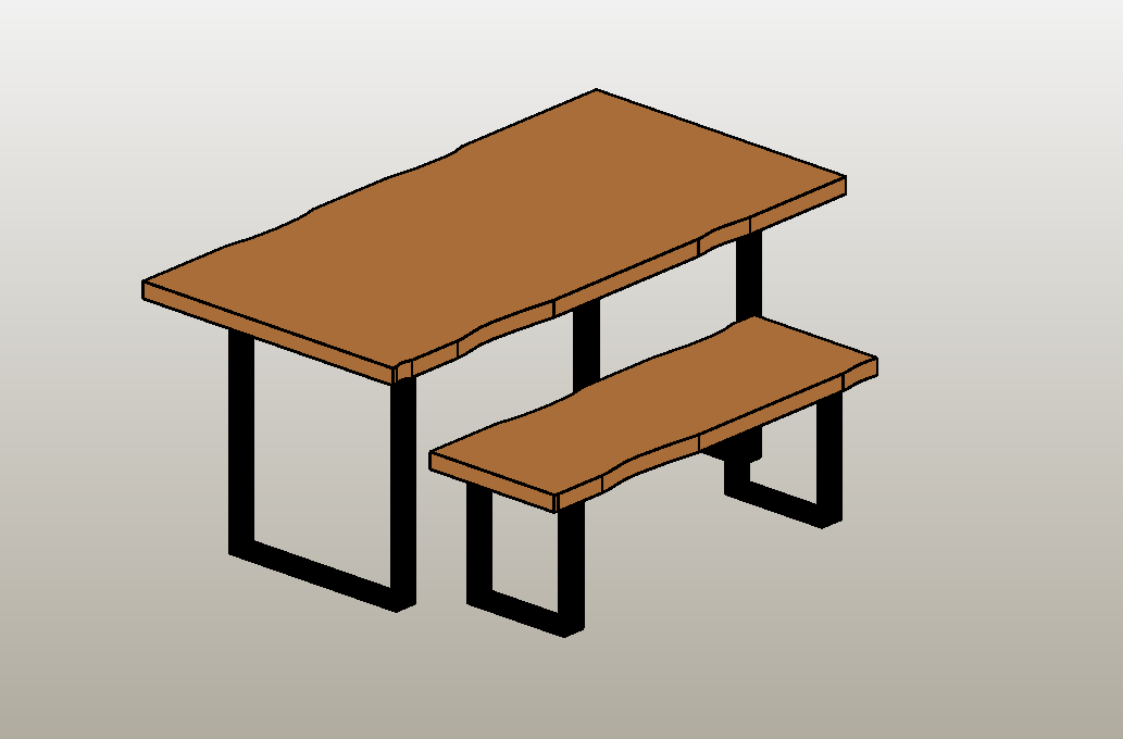 Picnic Table with Bench