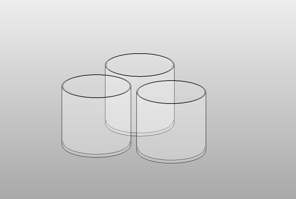 Cylindrical Plant Pot Trio