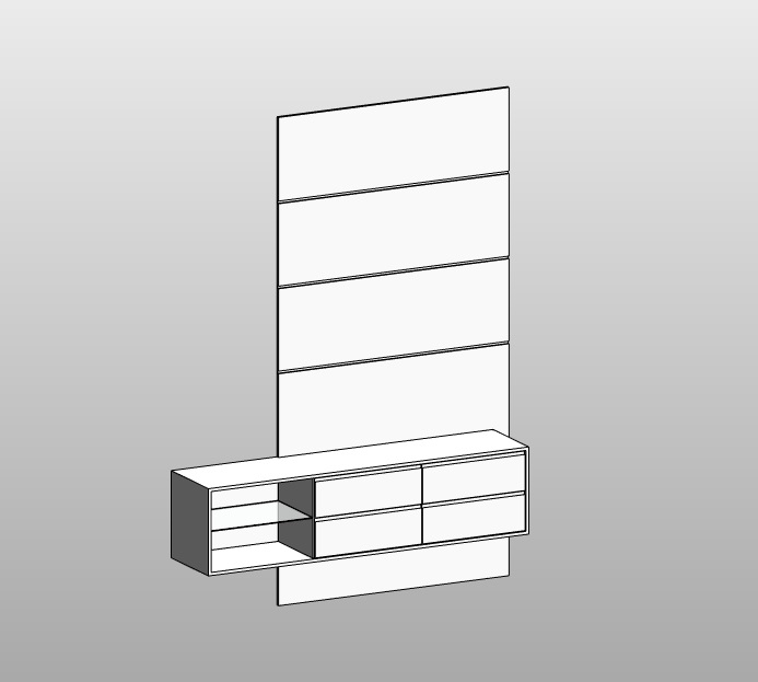 Rectangular Upholstered Module