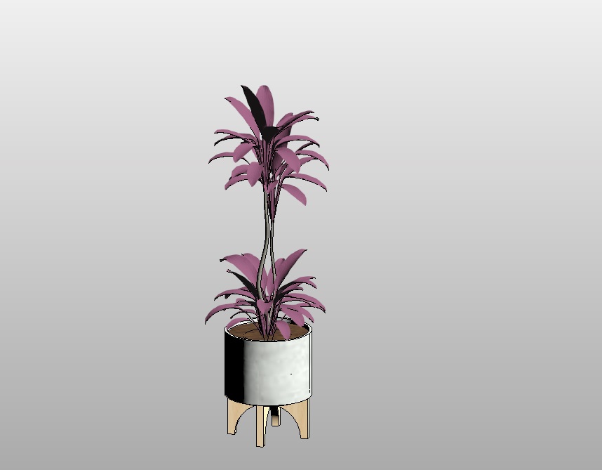 Light Bulb Vase with Leaves