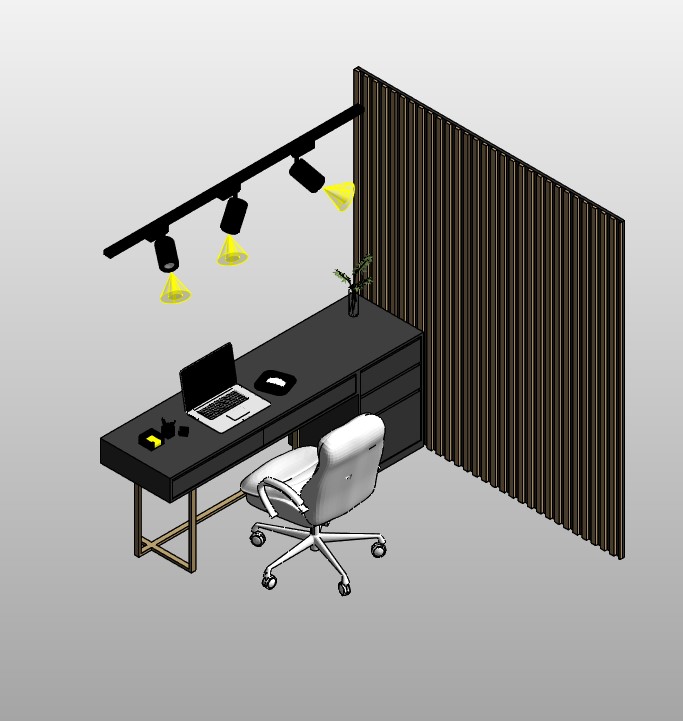 Compact Office Setup