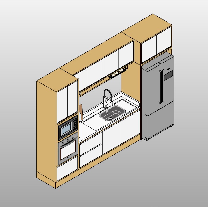 Built-In Kitchen Cabinets