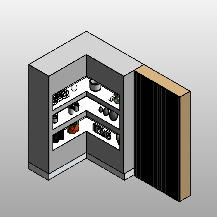 Built-In Storage Niche