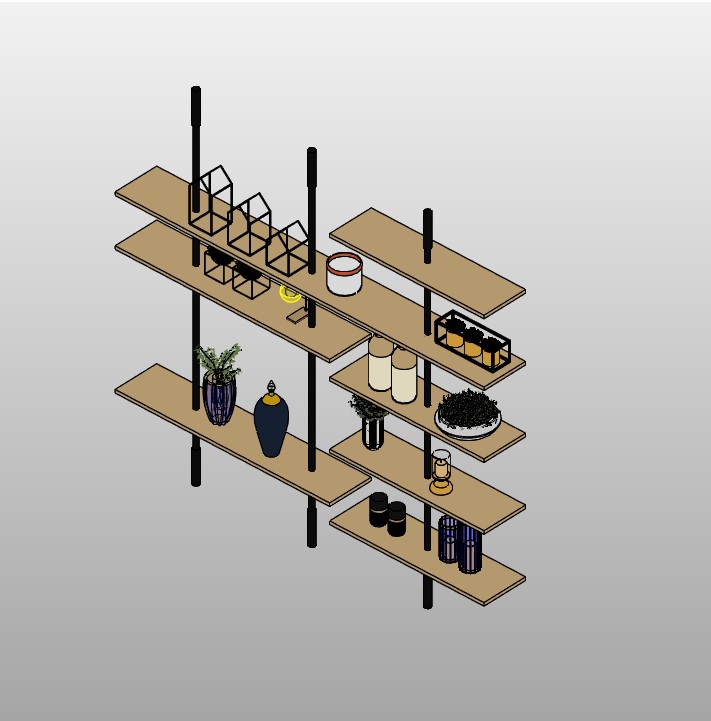 Decorative Shelving Unit