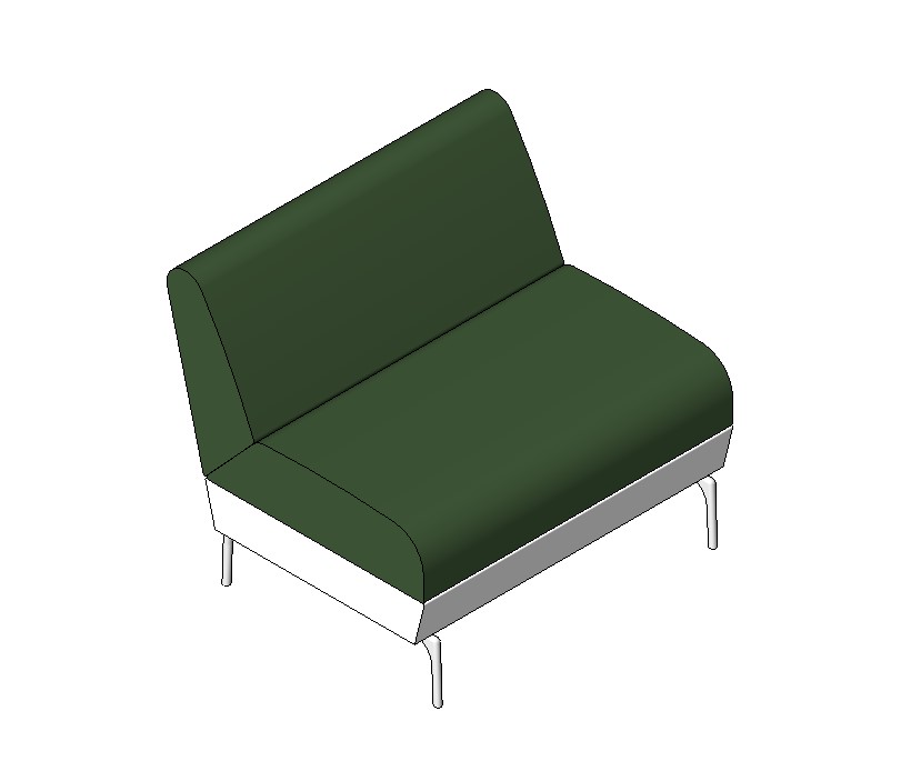 Green Center Sofa Unit