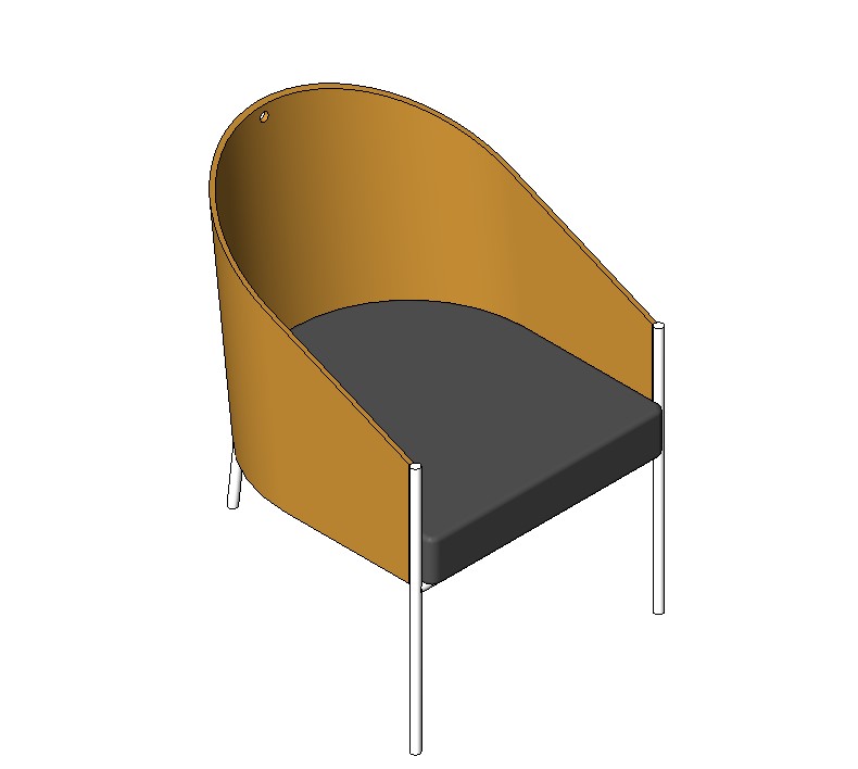 Tan Designer Armchair