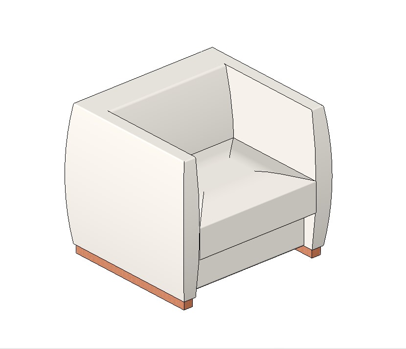 White Cube Armchair