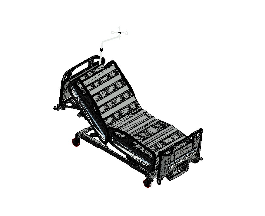 Adjustable Hospital Bed