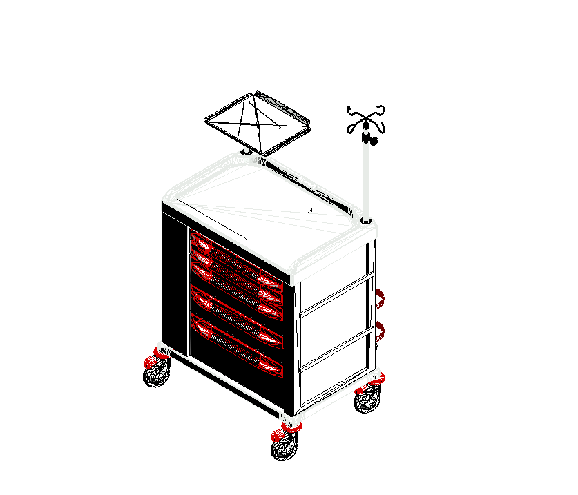 Medical Supply Trolley