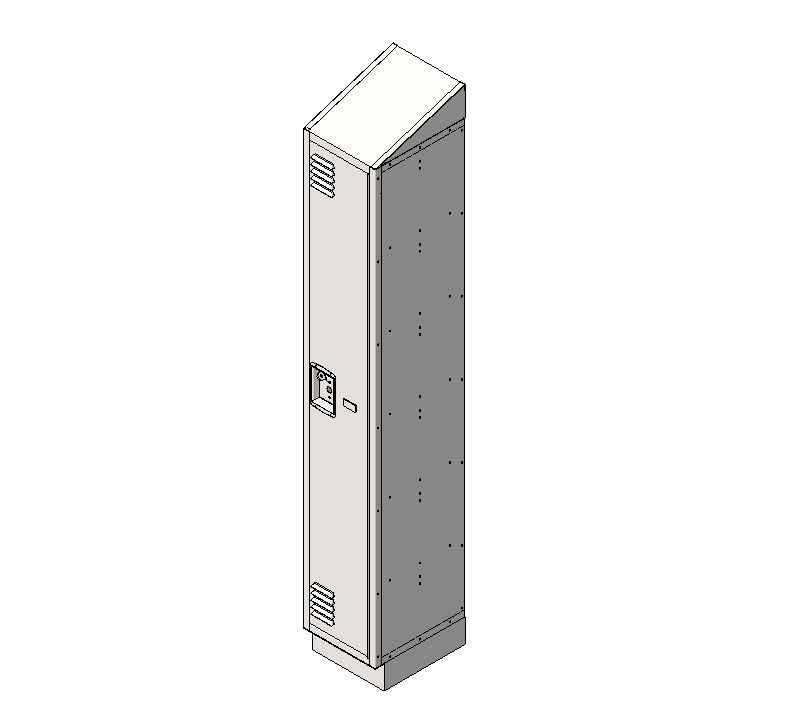 Single-Row Locker