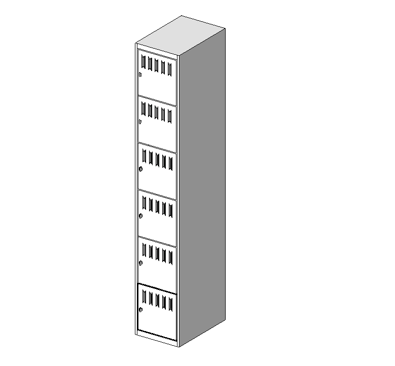 Half-Height Double Locker