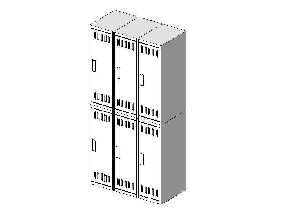 Large Double-Door Locker