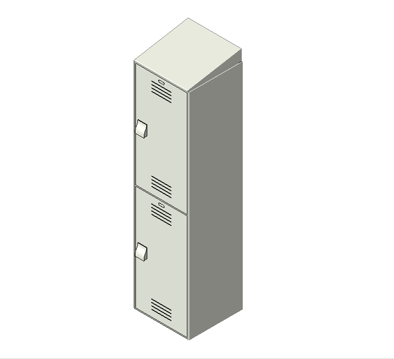 Double-Tier Locker