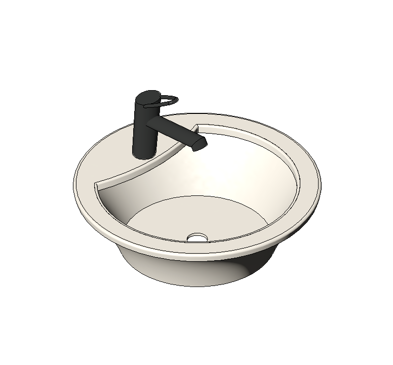 Circular Sink Counter