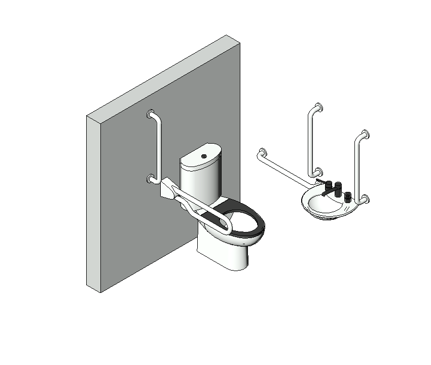 Accessible Bathroom Set