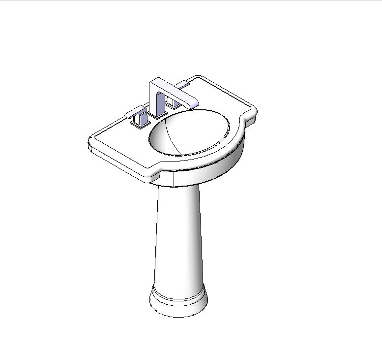 Classic Pedestal Sink