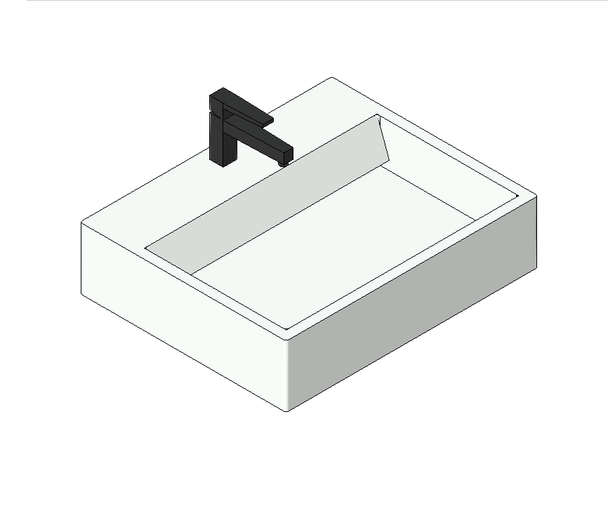 Square Vanity Unit