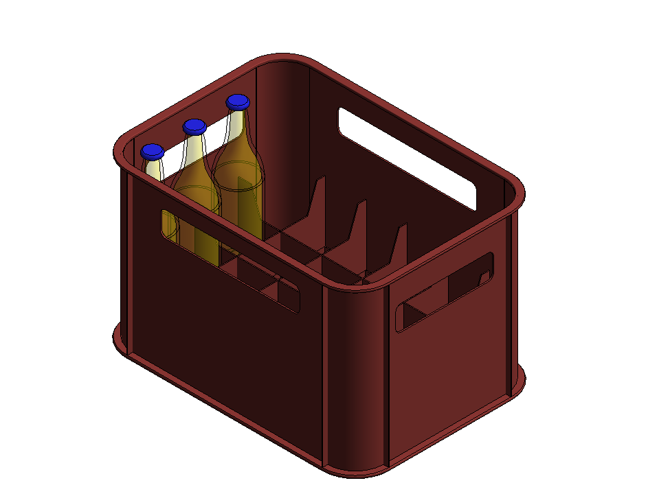 Beverage Crate Holder