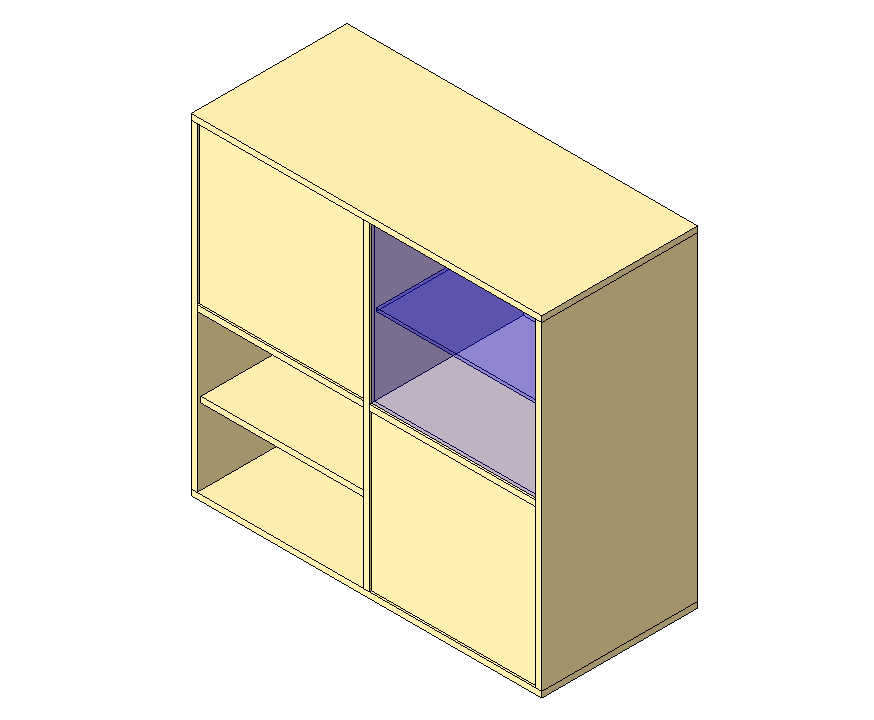 Dual Compartment Storage Unit