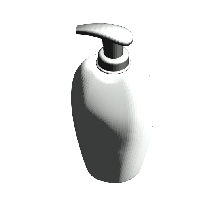 Pump- Style Perfume Bottle