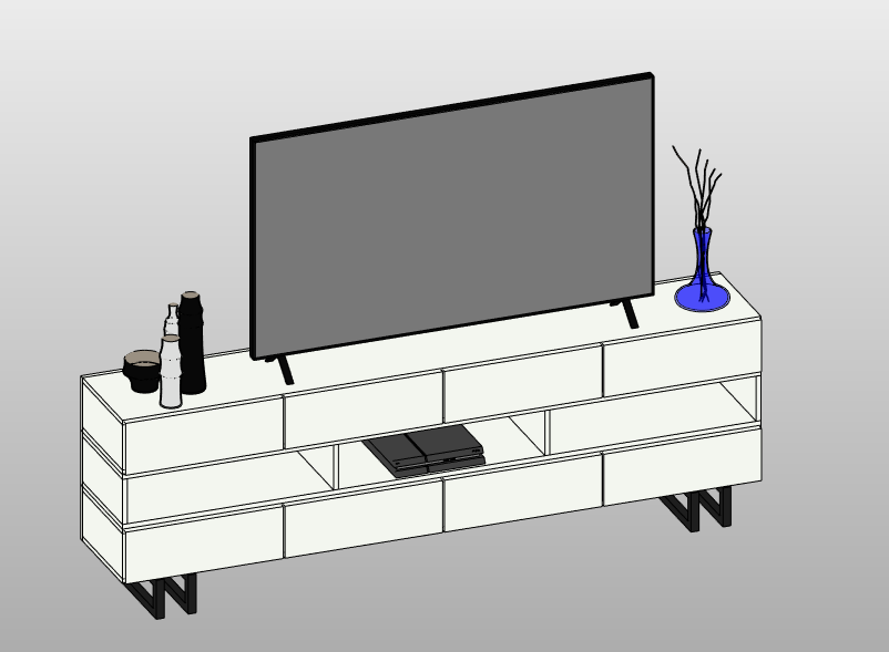 TV Console Unit