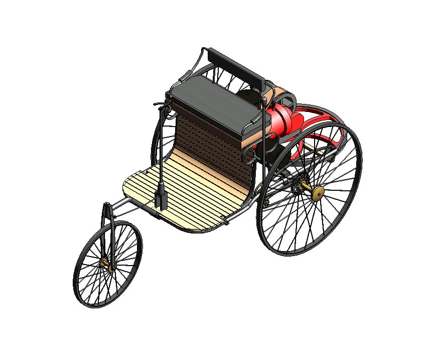 Vintage Motorwagen Model