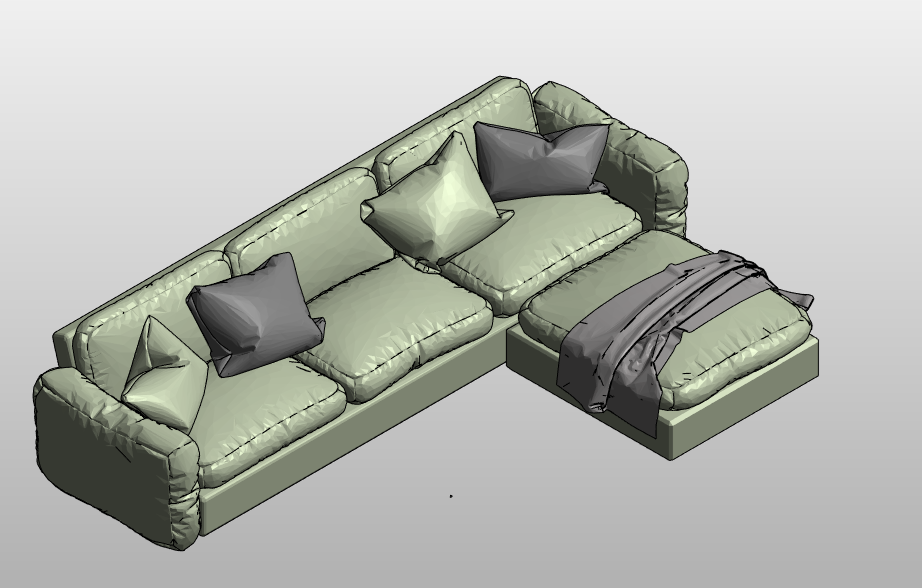 Sectional Sofa Piece