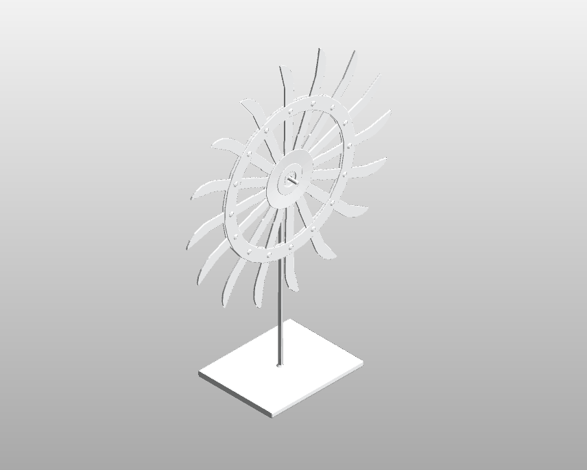 Sunburst Sculpture