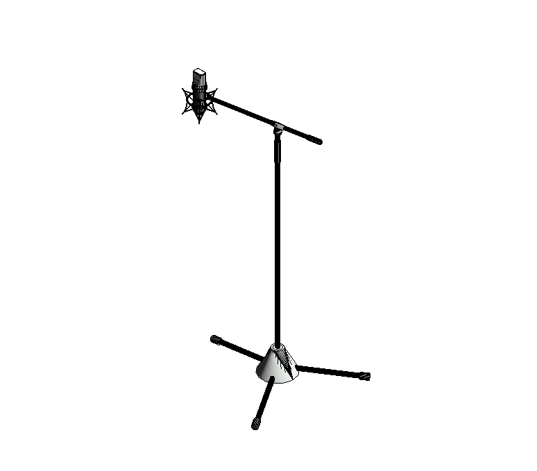 Microphone with Stand